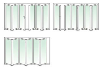 Bifolds Plus 6 door option